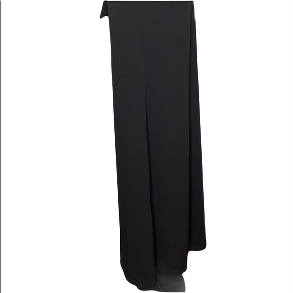 Windsor One Shoulder Black Dress with Deep Split Size XS - Picture 5 of 8